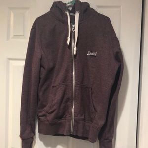 Superdry orange lable zip up